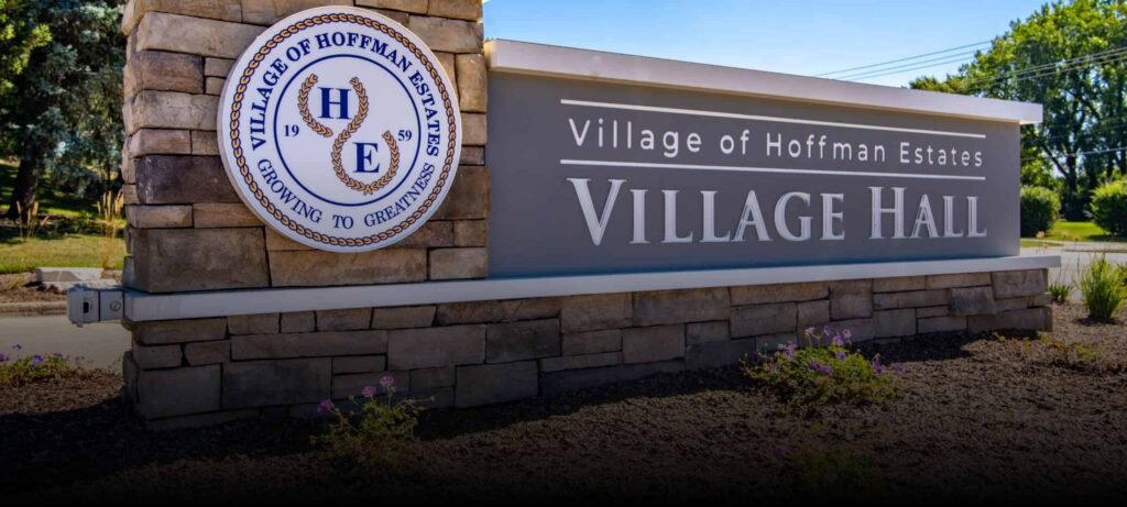hoffman estates city sign