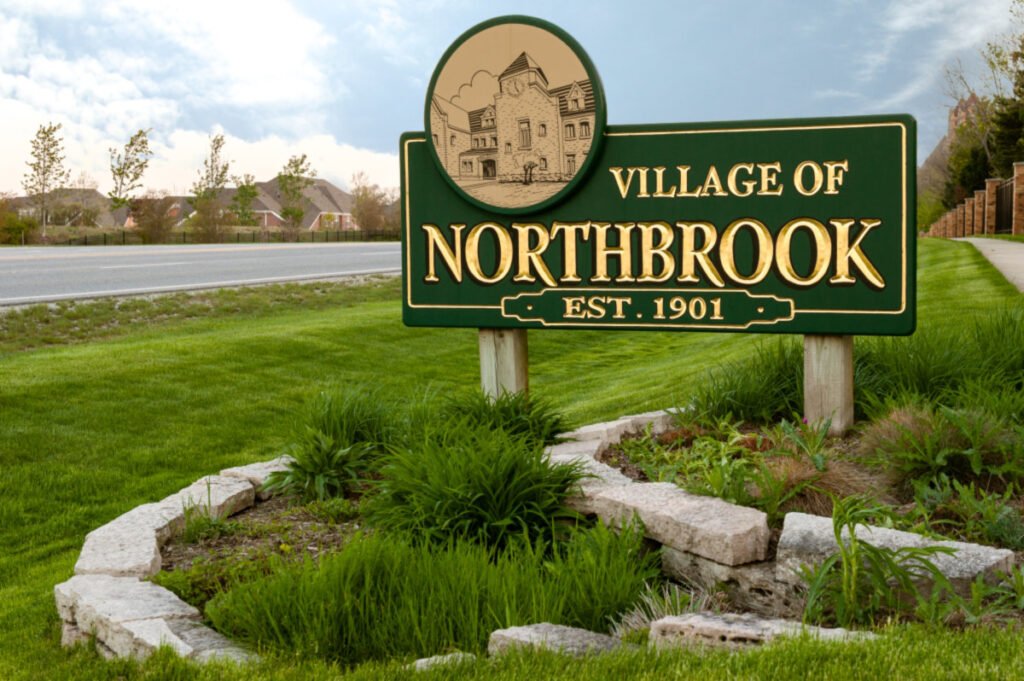 northbrook il city sign