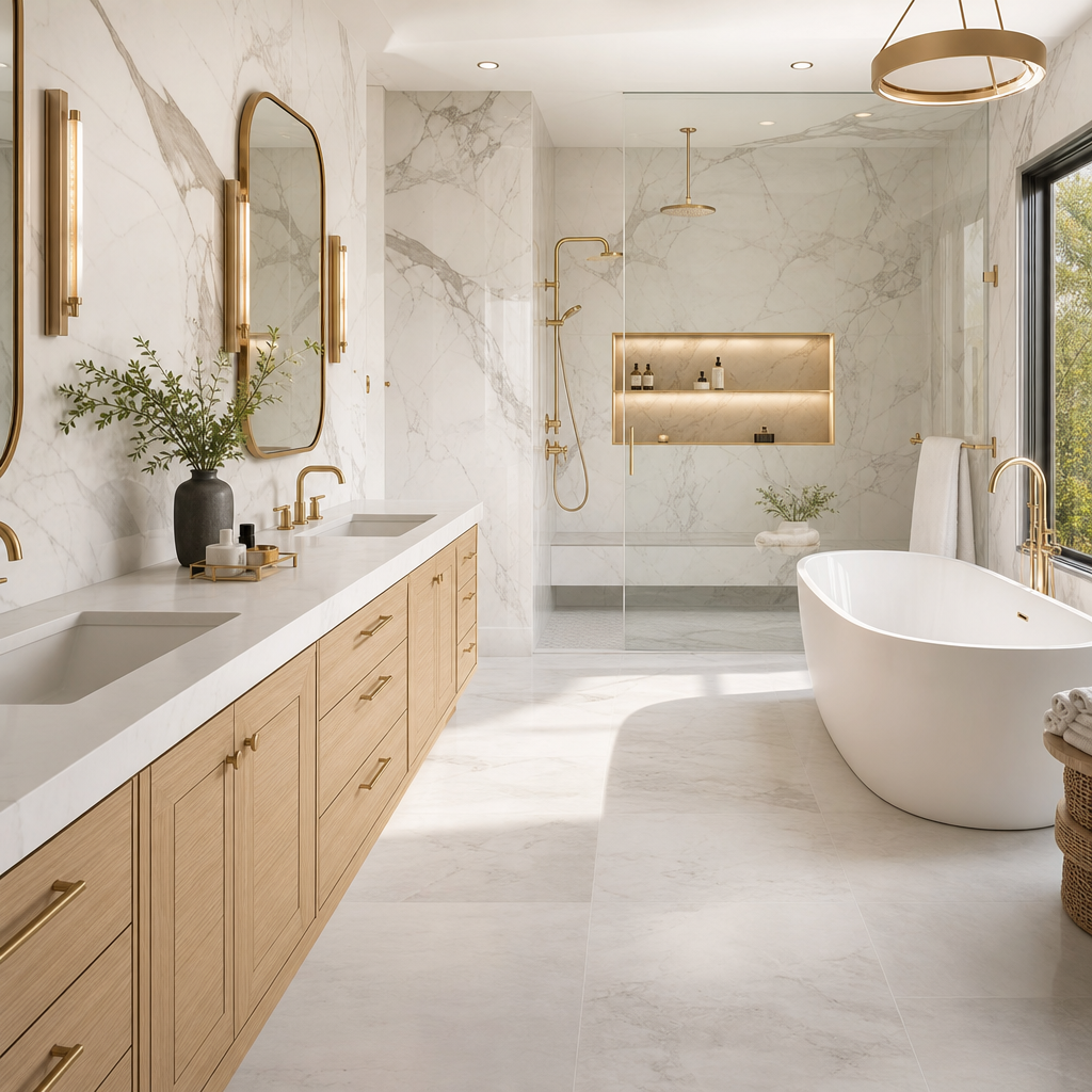 premium bathroom materials worth the investment